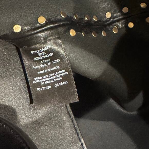 Madewell The Essential Curve Shoulder Bag Leather True Black One Size NWOT - Picture 12 of 13